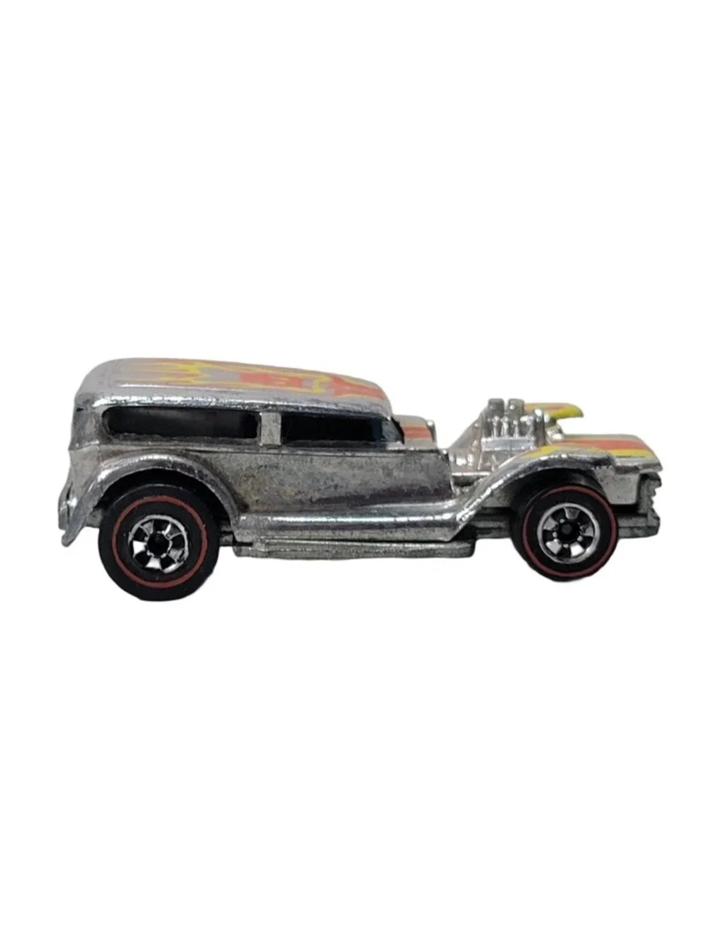 Original Hot Wheels Redline 1969 Prowler Demon Flames
